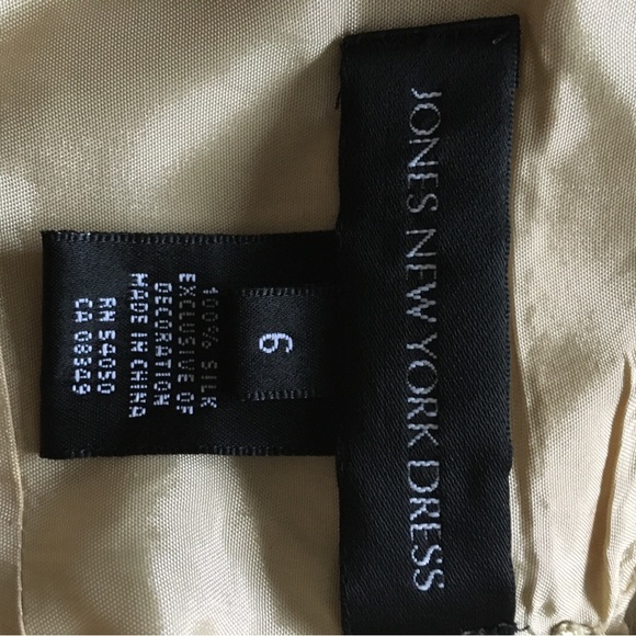 Jones New York Silk Halter Dress Size 6 - Picture 4 of 6